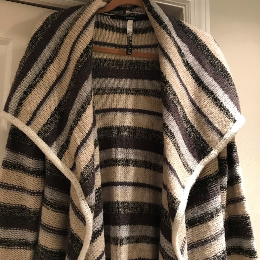 Kensie shawl collar sweater